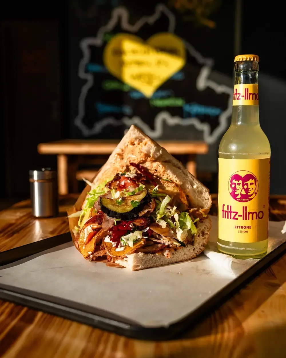 Grillgemüse-Döner